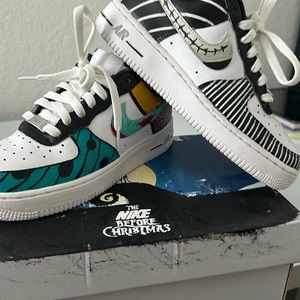 Custom painted Nightmare Before Christmas Nike Air